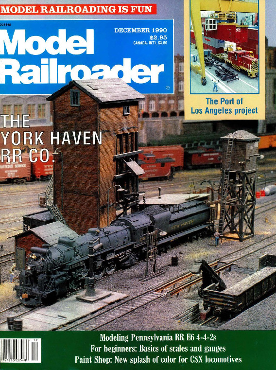 Model Railroader, December 1990