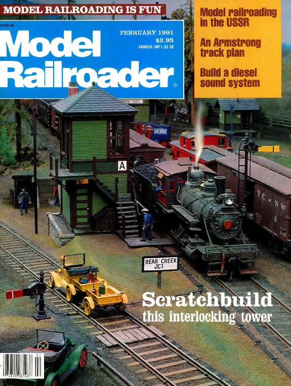 Model Railroader, February 1991