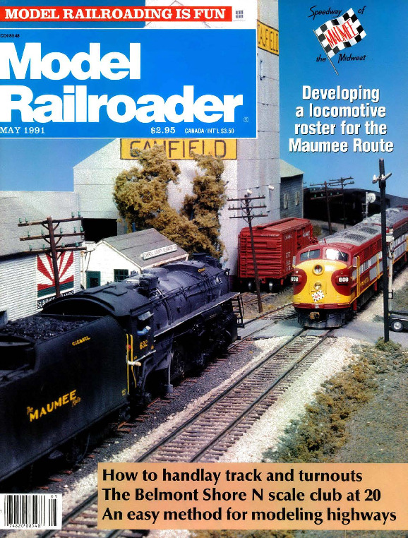 Model Railroader, May 1991