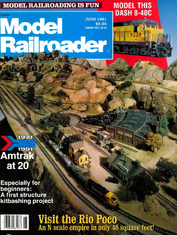 Model Railroader, June 1991