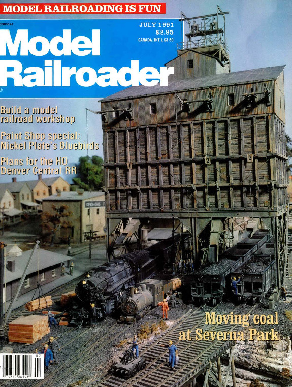 Model Railroader, July 1991