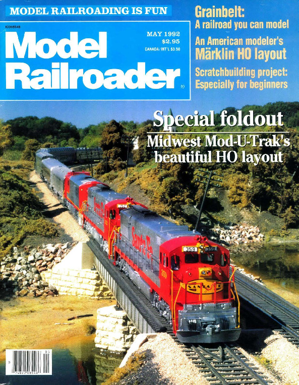 Model Railroader, May 1992