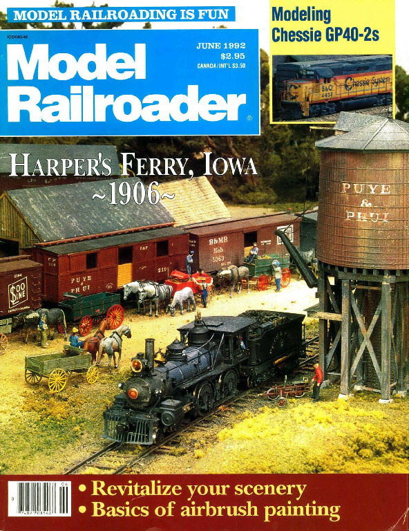 Model Railroader, June 1992