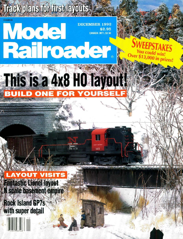 Model Railroader, December 1992