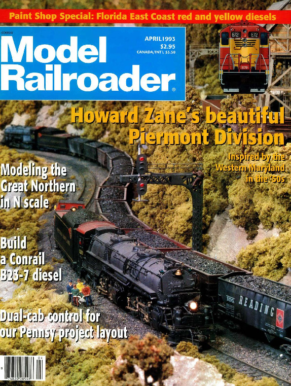 Model Railroader, April 1993