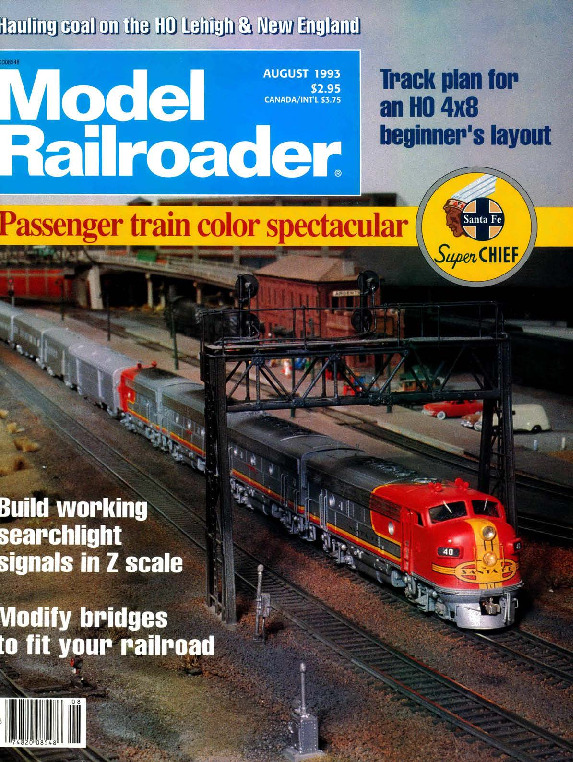 Model Railroader, August 1993