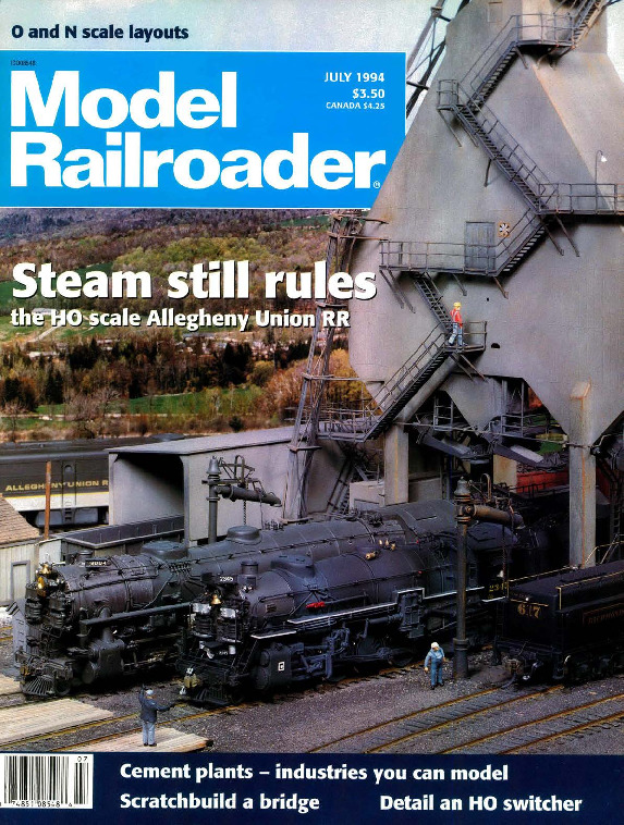 Model Railroader, July 1994