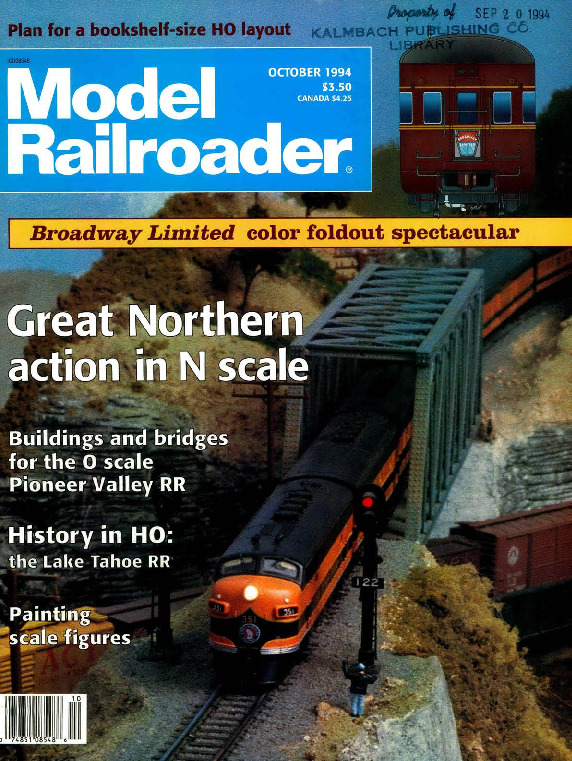 Model Railroader, October 1994