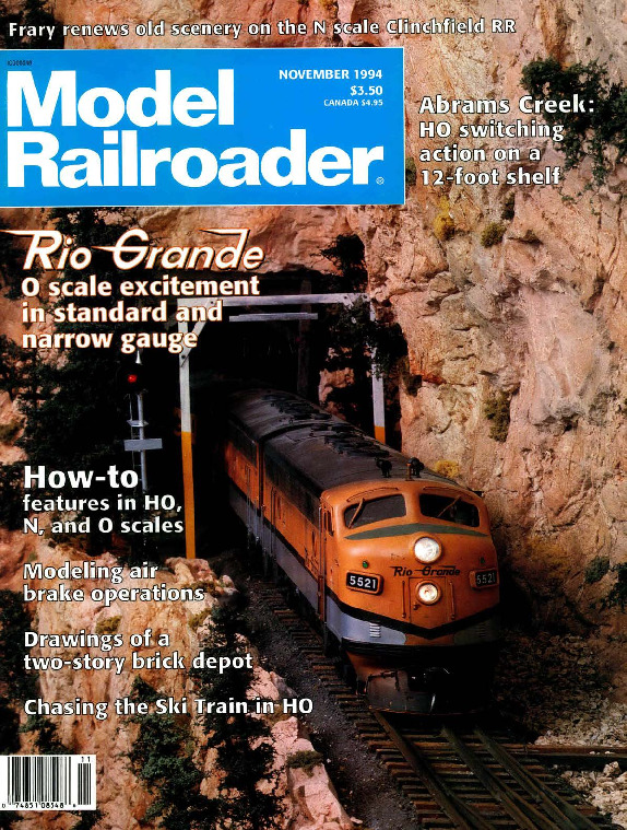 Model Railroader, November 1994