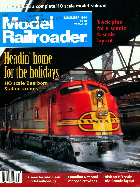 Model Railroader, December 1994