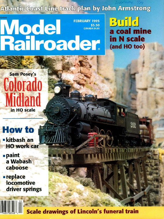 Model Railroader, February 1995