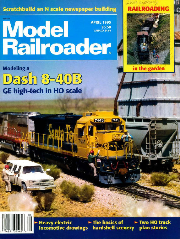 Model Railroader, April 1995