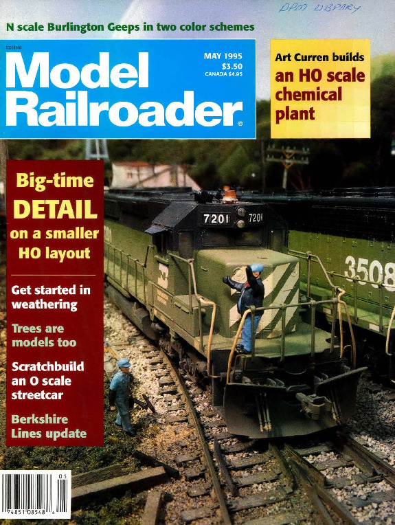 Model Railroader, May 1995