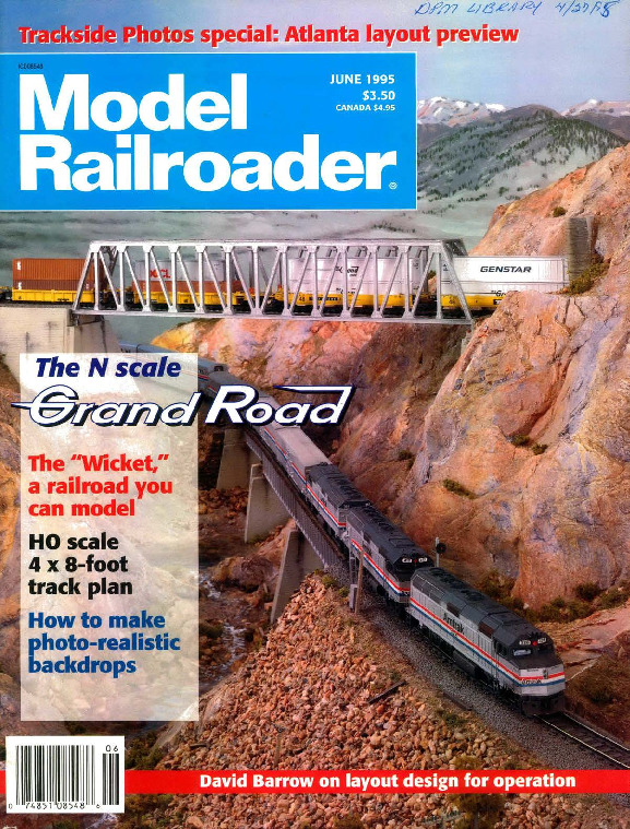 Model Railroader, June 1995