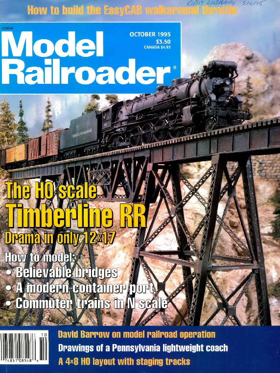 Model Railroader, October 1995
