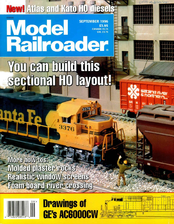 Model Railroader, September 1996