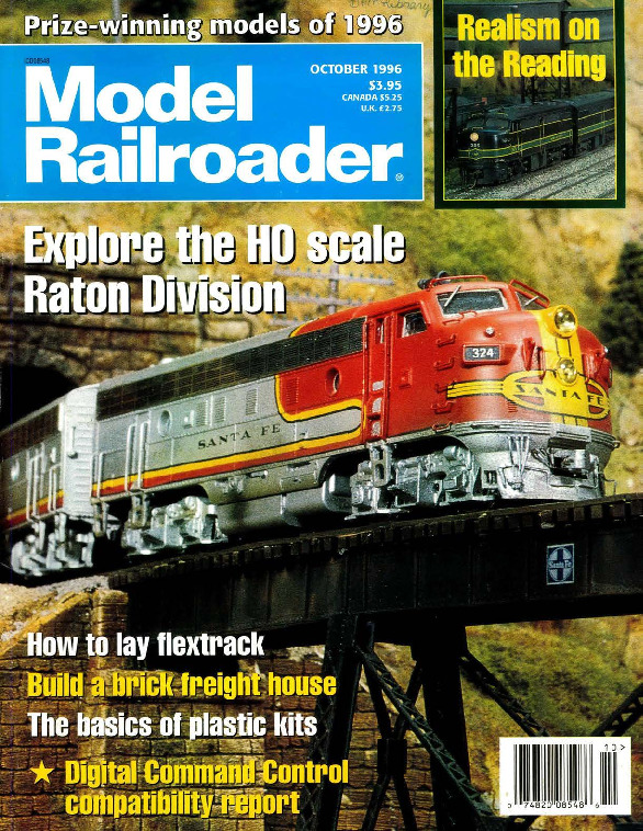 Model Railroader, October 1996