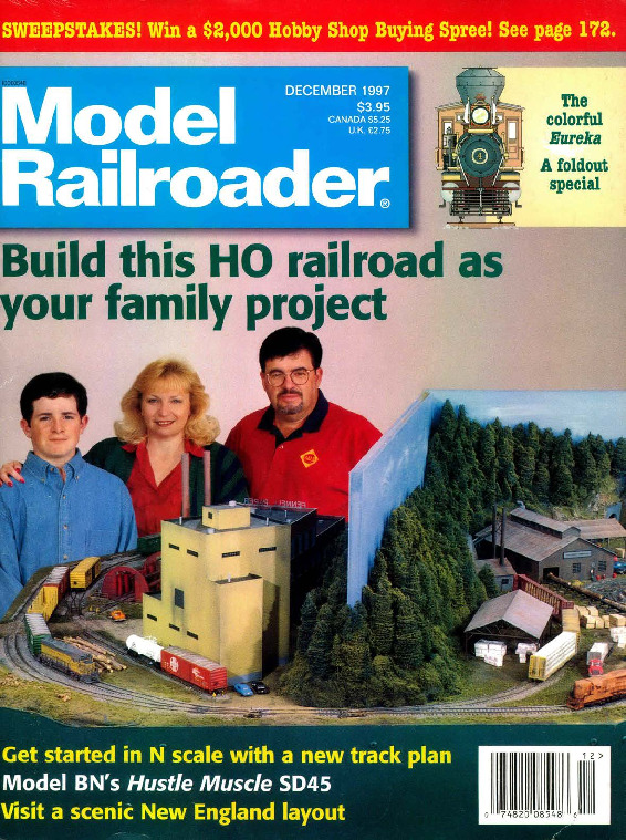 Model Railroader, December 1997