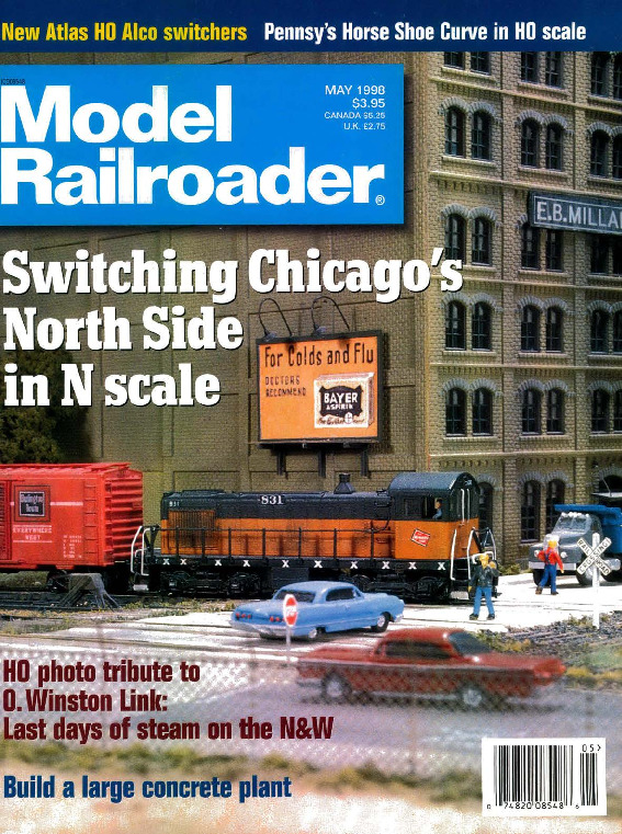 Model Railroader, May 1998