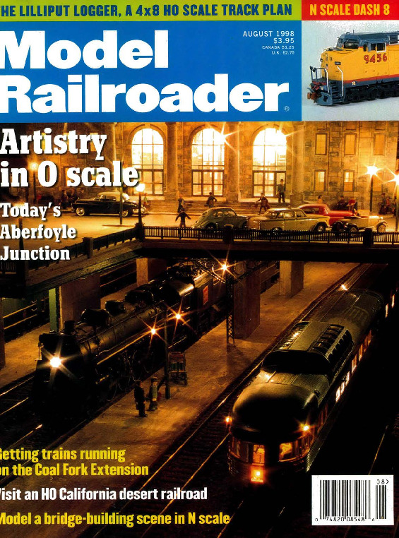 Model Railroader, August 1998