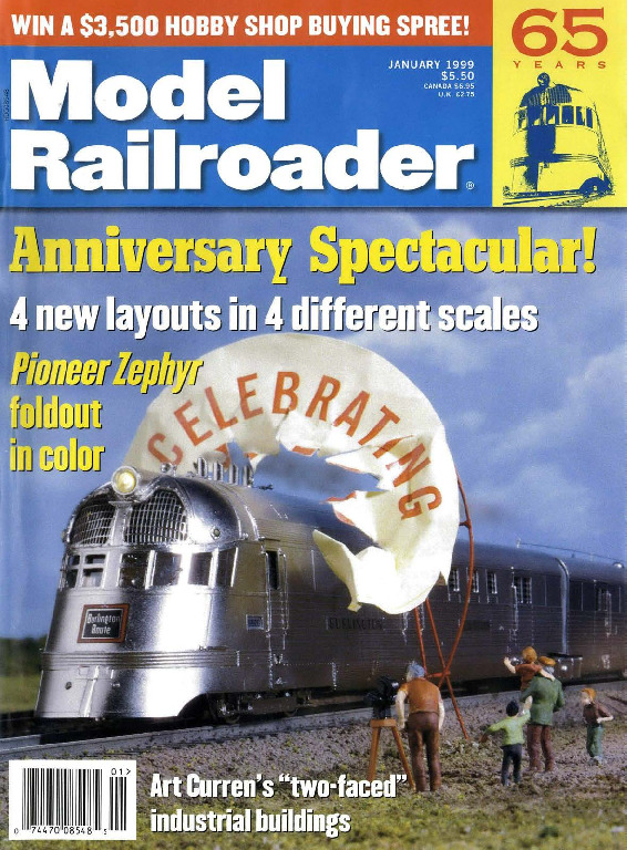 Model Railroader, January 1999