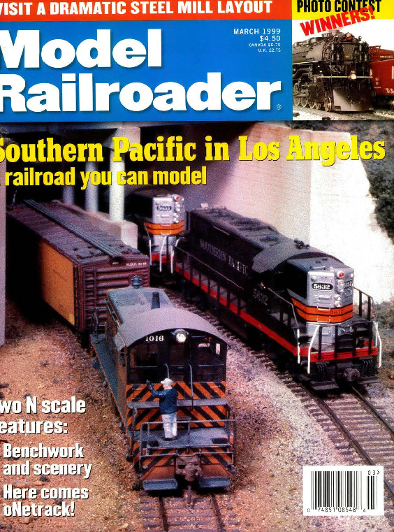 Model Railroader, March 1999