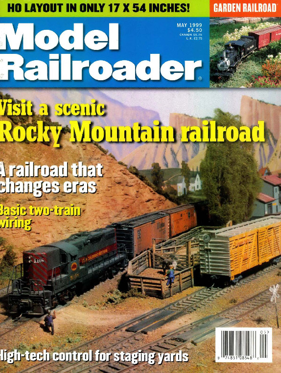 Model Railroader, May 1999