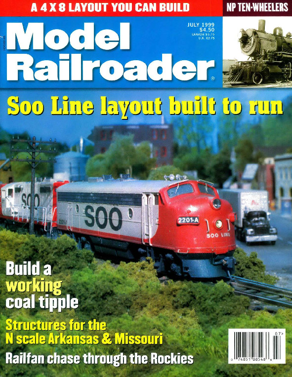 Model Railroader, July 1999