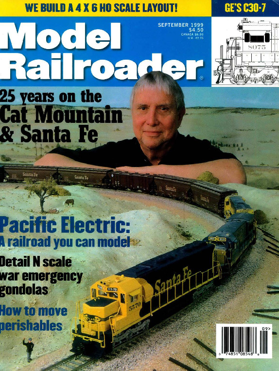 Model Railroader, September 1999
