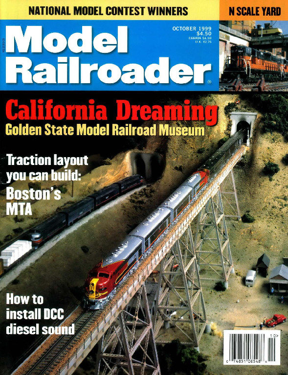 Model Railroader, October 1999