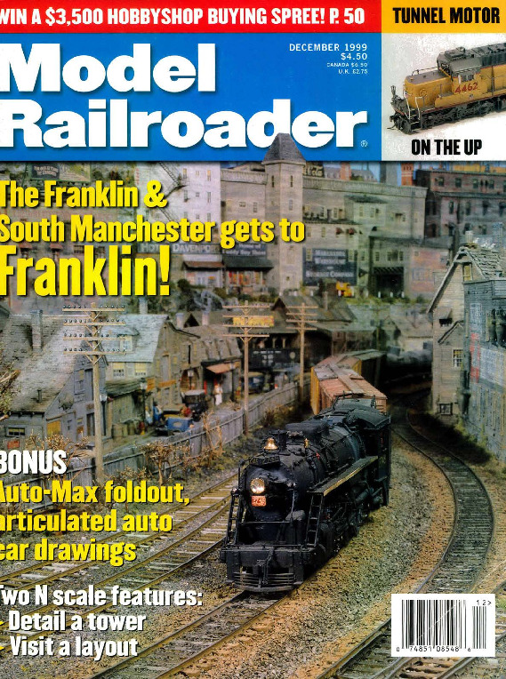 Model Railroader, December 1999