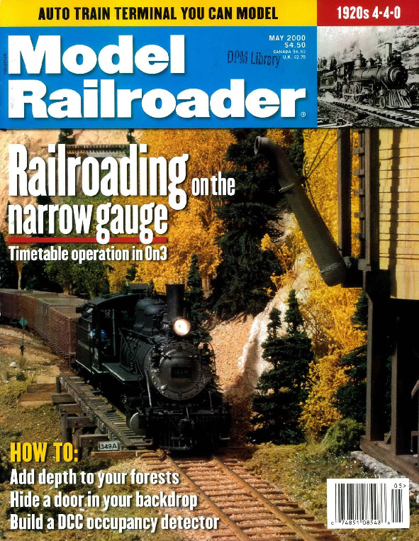 Model Railroader, May 2000