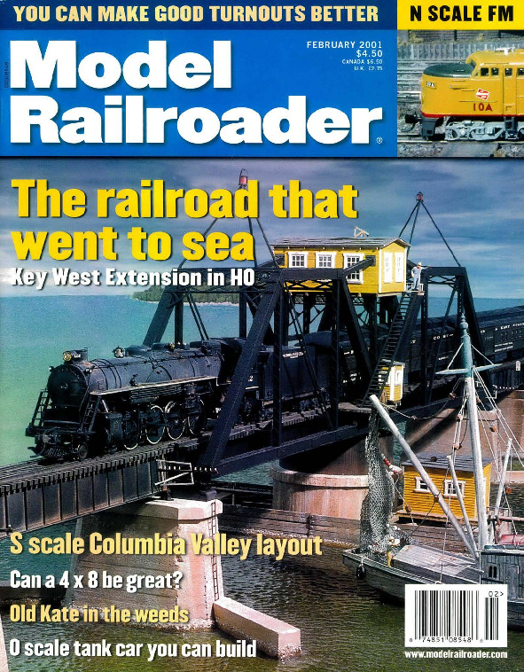 Model Railroader, February 2001