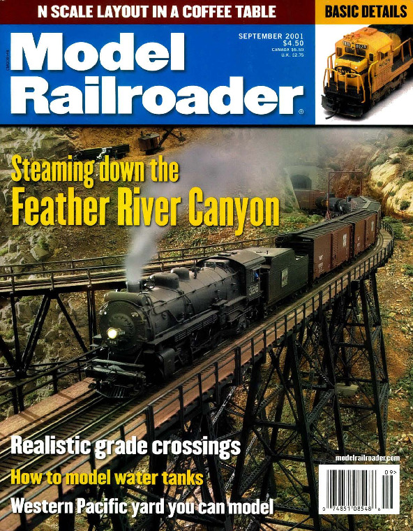 Model Railroader, September 2001
