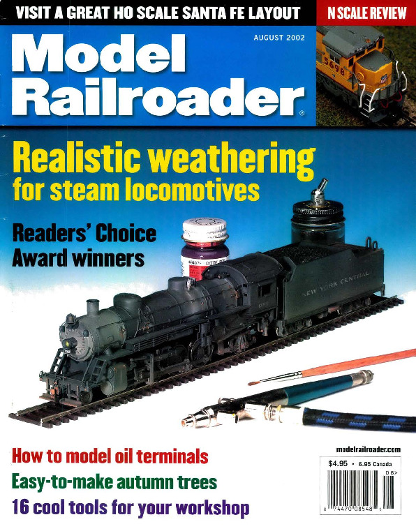 Model Railroader, August 2002