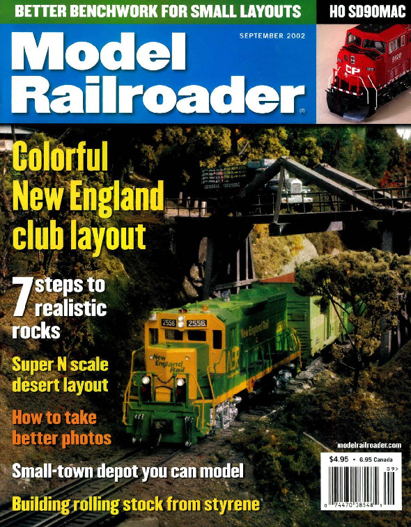 Model Railroader, September 2002
