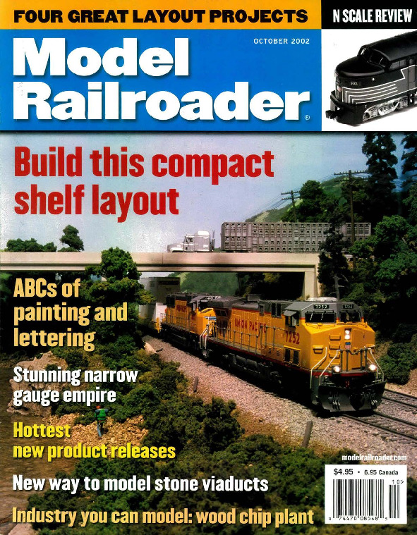 Model Railroader, October 2002