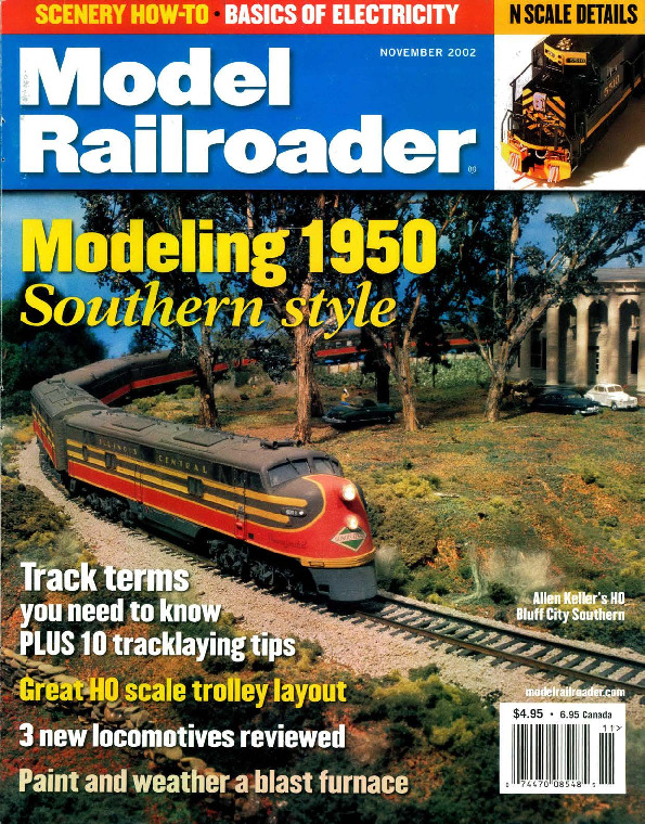 Model Railroader, November 2002