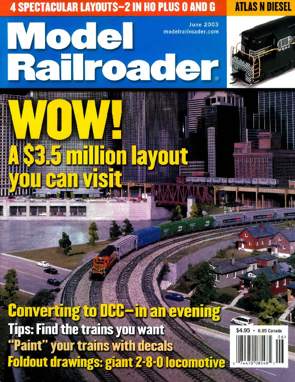 Model Railroader, June 2003