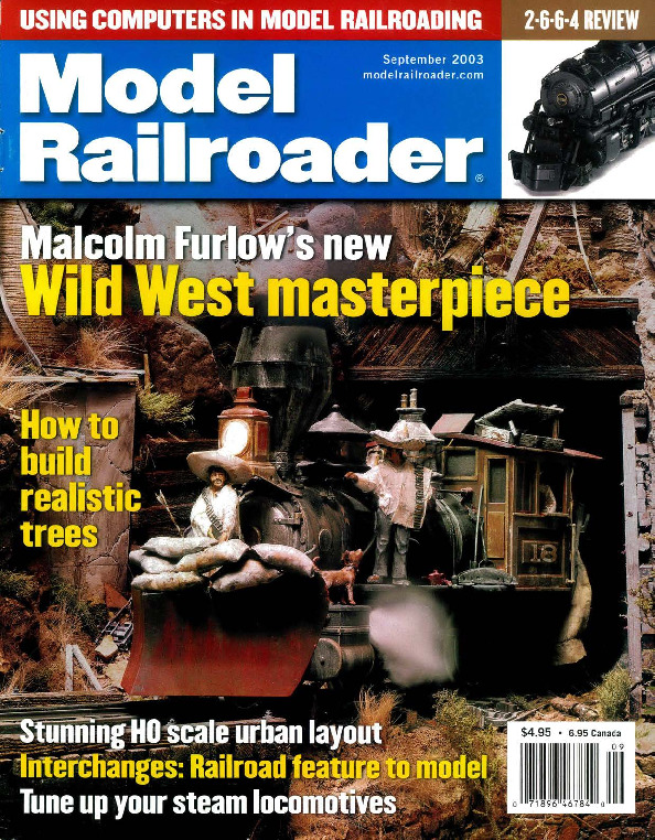 Model Railroader, September 2003