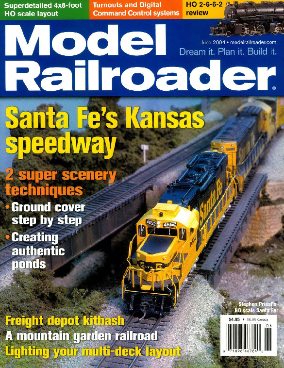 Model Railroader, June 2004