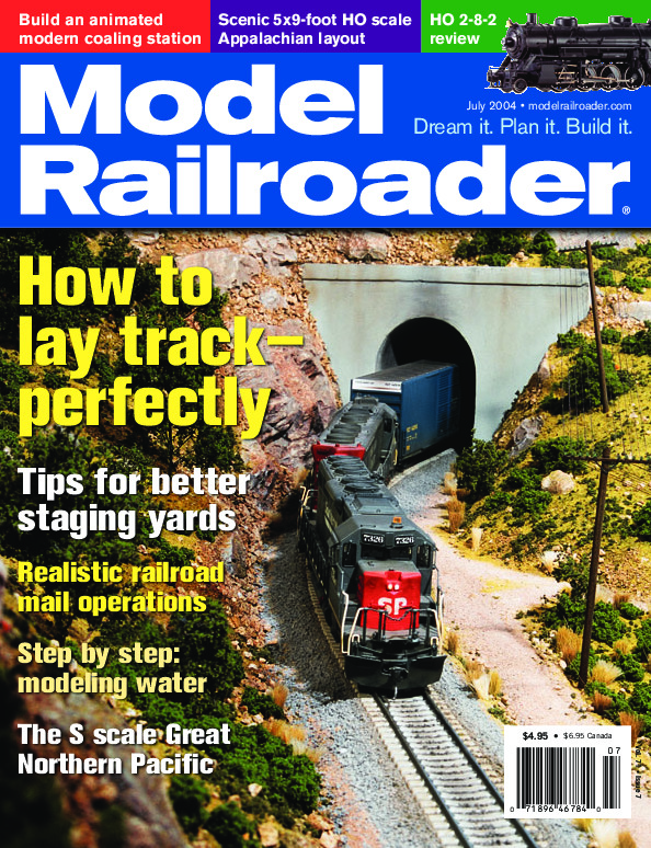 Model Railroader, July 2004