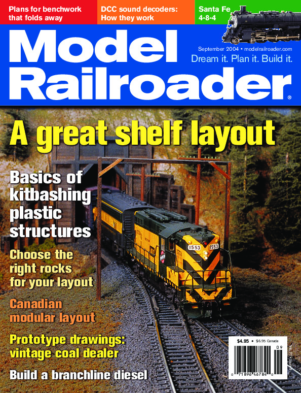 Model Railroader, September 2004