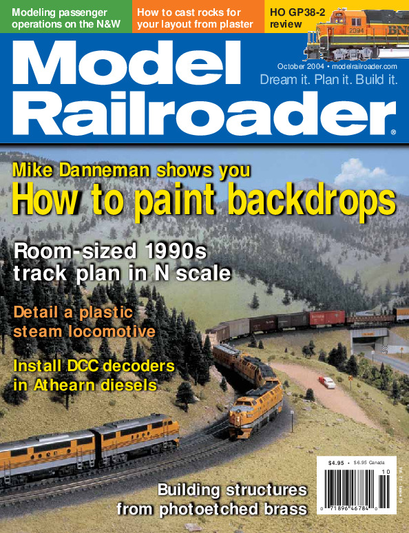 Model Railroader, October 2004
