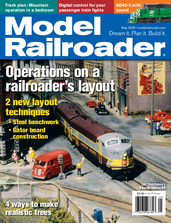 Model Railroader, May 2005