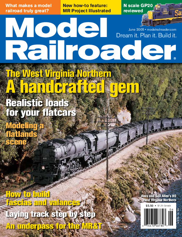 Model Railroader, June 2005
