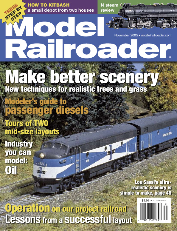 Model Railroader, November 2005