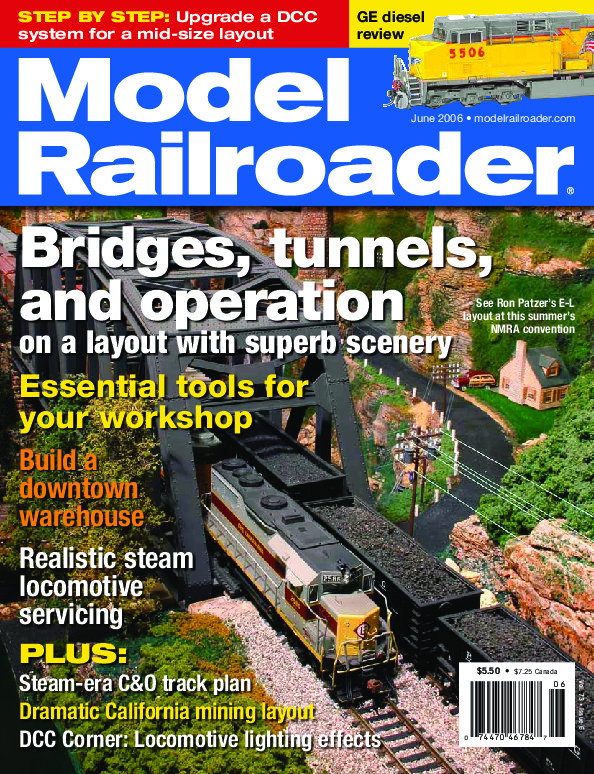 Model Railroader, June 2006