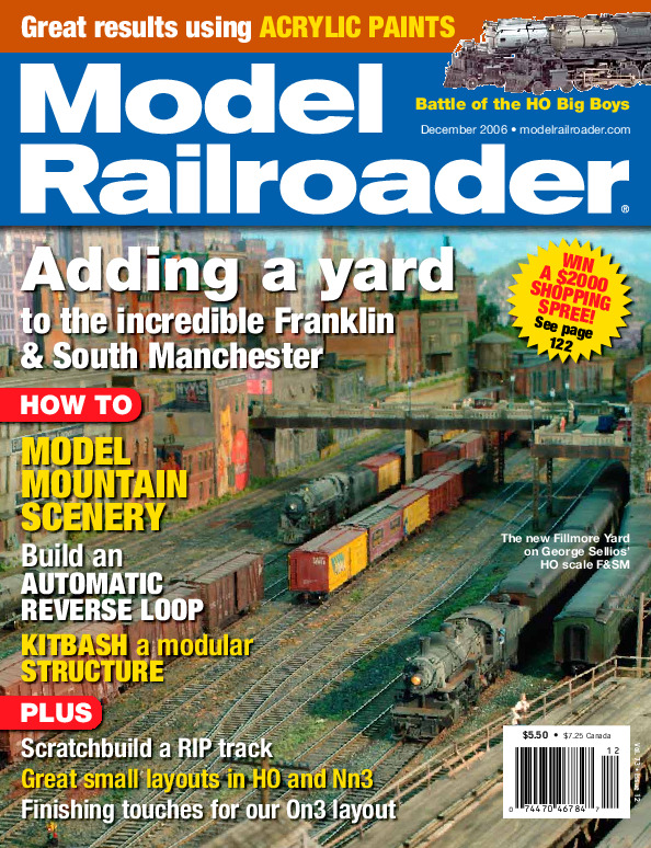 Model Railroader, December 2006