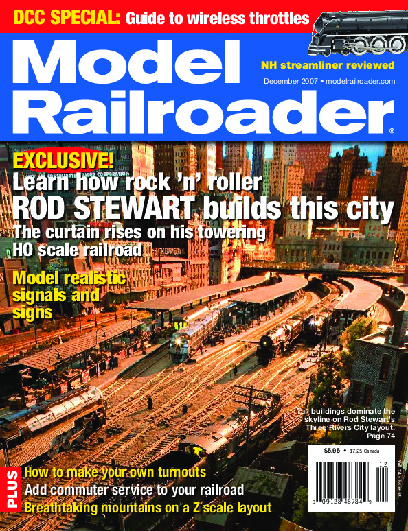 Model Railroader, December 2007